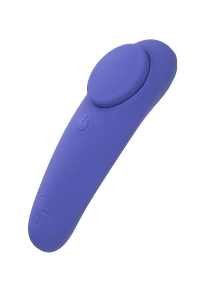 CalExotics Connect Panty Teaser Rechargeable Silicone App Compatible Panty Vibe with Remote Control - Purple