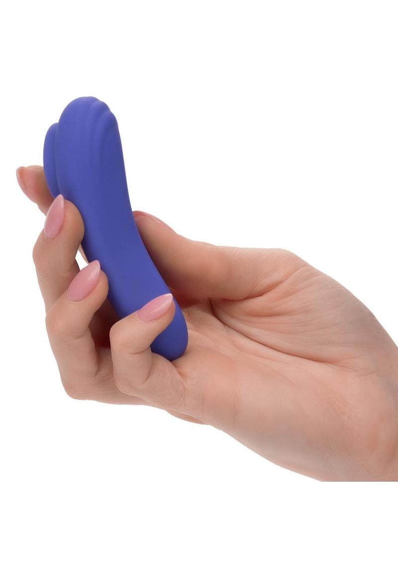 CalExotics Connect Panty Teaser Rechargeable Silicone App Compatible Panty Vibe with Remote Control - Purple