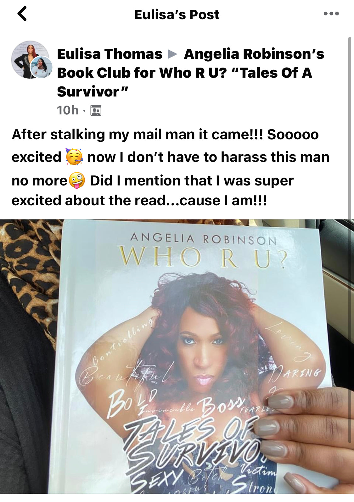 Who R U “Tales Of A Survivor