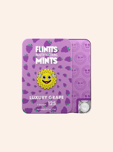 Flintts Mouth Watering Mints grape
