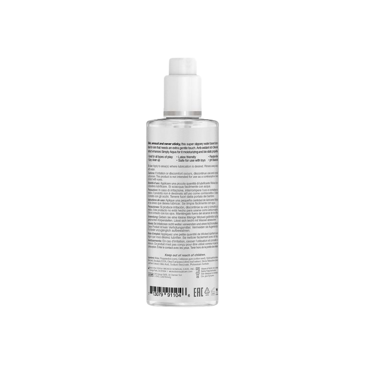 Simply Aqua with Olive Leaf Extract